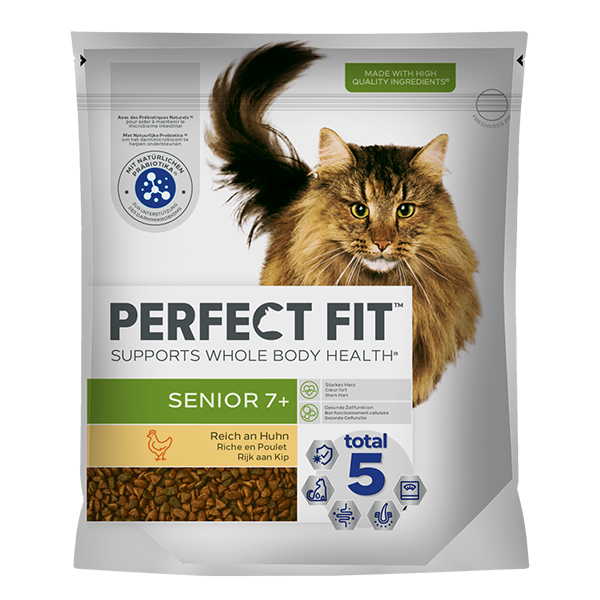 Senior 7+ Brokjes Rijk aan Kip 1,4 kg