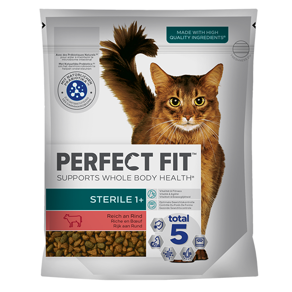 Sterile 1+ Croquettes Riche en Boeuf image